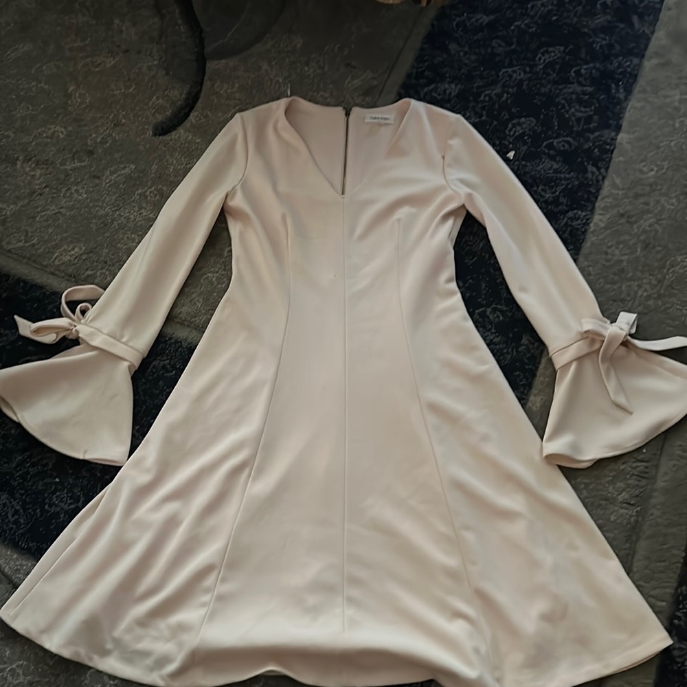 light pink dress